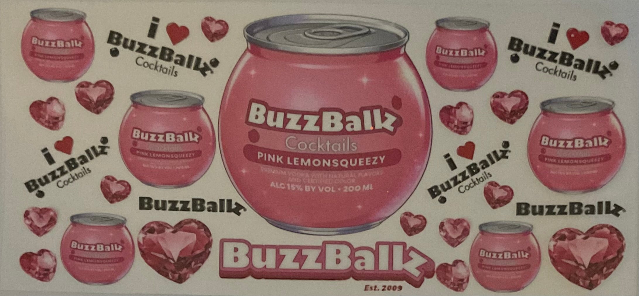 Pink buzzball
