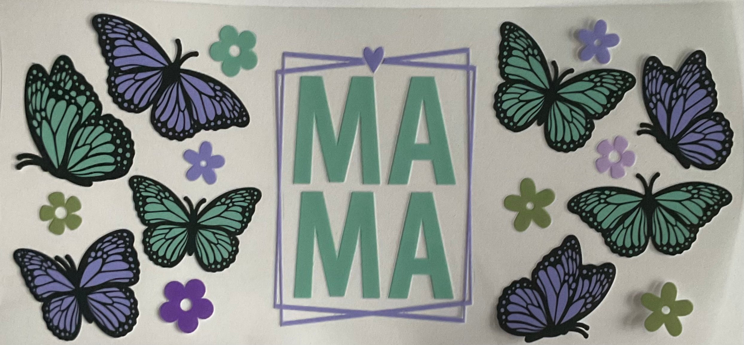 Mama and butterflies