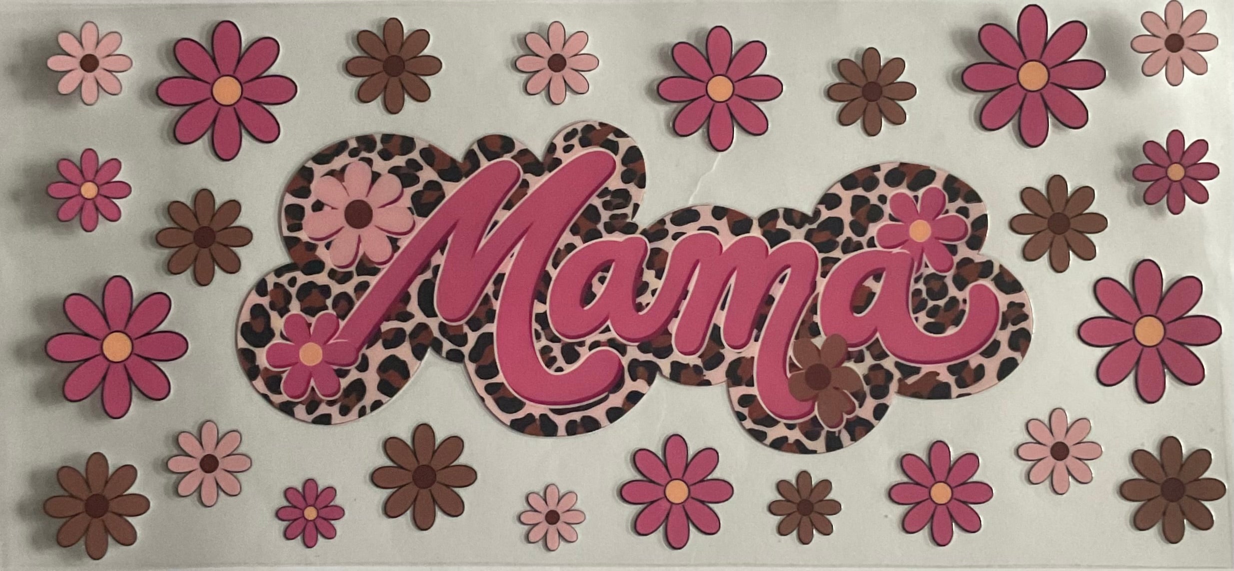 Mama and flowers
